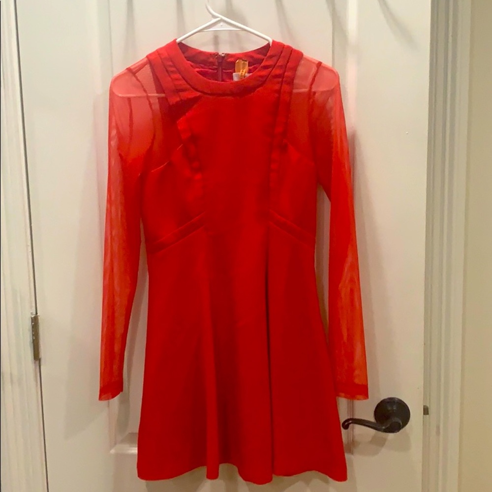 BCBG GENERATION RED DRESS